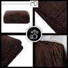 Blanket blanket for bed warm nice bedspread gift 200x220 cm brown name day