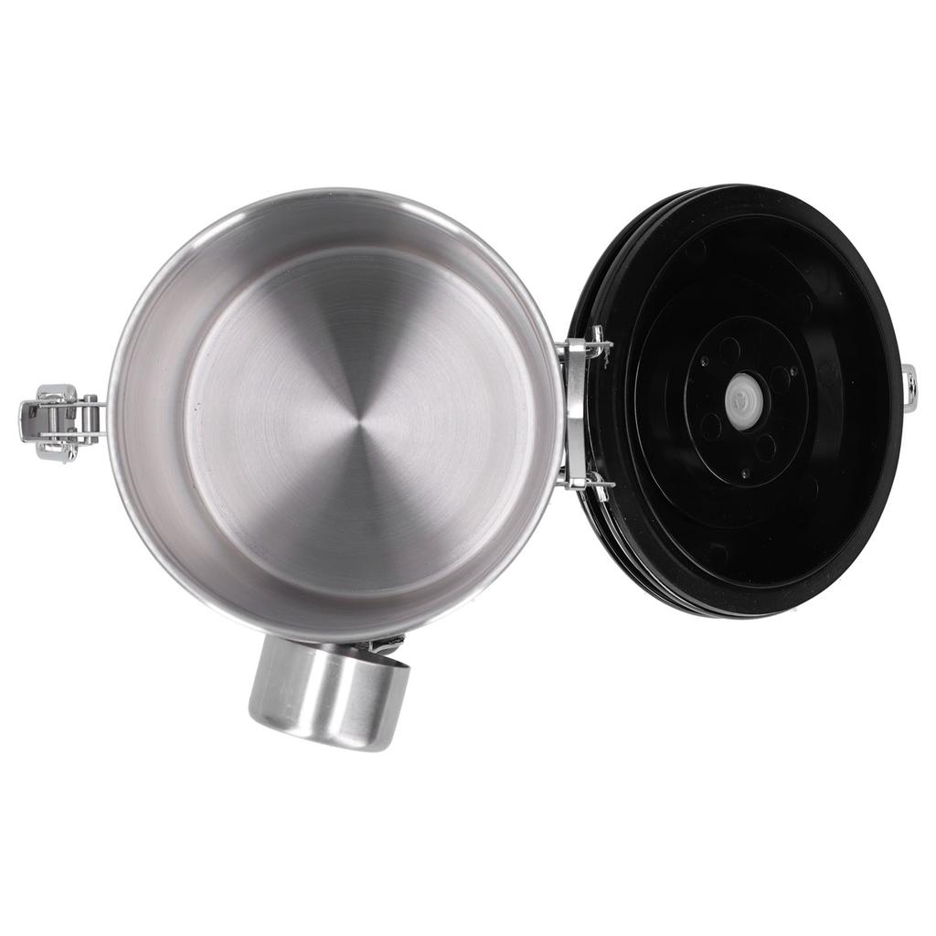 Coffee Bean Container with Exhaust Valve Tea Leaf Storage Canister for Kitchen Use(Silver Spoon 1.8L (Filled 750g Coffee Bean))