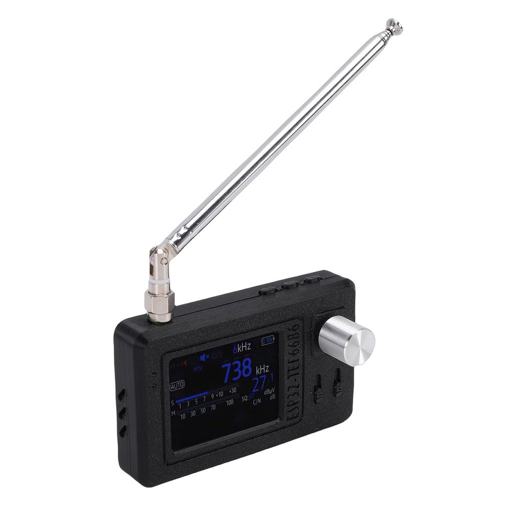 Micro Radio Fit for ESP32 Main Control Chip FM LW MW SW Portable Pocket Receiver Open Source Version