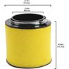 AHL 17254-HN1-000 Air Filter Compatible with Honda TRX420FA2 Rancher 420 AT DCT EPS 2014-2017,TRX420FE1 Rancher 420 ES 2014-2017,TRX420FM1 Rancher