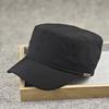 Stylish and Structured Solid-color Flat-top Cap, Perfect for All Seasons. Casual Style, Ideal for Smaller Head Sizes. Available In Men's