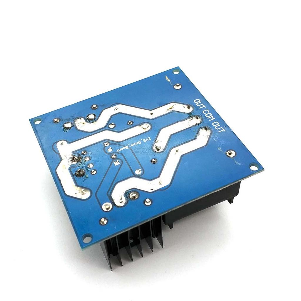 12-30V 60-300W ZVS Tesla Coil Driver Genrator Board High Voltage Discharge Flyback Generate Module Long Arc 10A