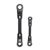 2Pcs 4 In 1 Wrench Set Open Double Purpose Combination Ratchet Wrench Accessories Portable Spanner Repair Tool