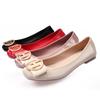 Fashion Flats Shoes Women Summer Slip On Ballet Flats Dress Shoes PU Leather Fashion Ballerina Shoes For Women