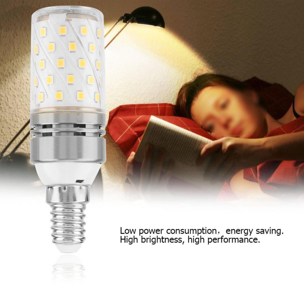 AC 85-265V LED Corn Bulb E14 Cylindrical Candle Bulb Long Lifespan Candelabra Light Bulb Home