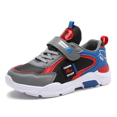 Children PU Leather Sneakers Non-slip Running Shoes for Kids Waterproof Sports Shoes Outdoor Shoes Breathable