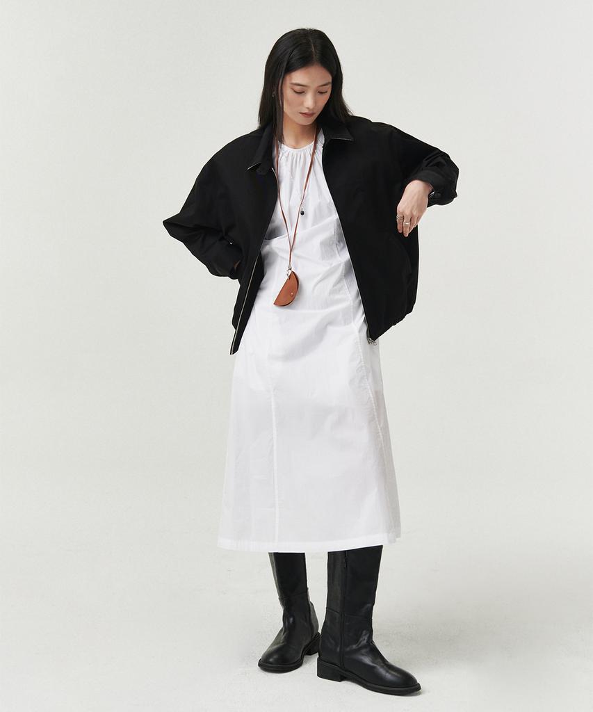 LOVLOV Two-Way Shirring Dress