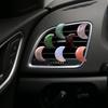 Crystal Moon Car Air Freshener Perfume Clip Women Pink Moon Interior Decoration Auto Air Conditioner Outlet Fragrance Diffuser