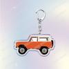 Vintage Classic Old Truck Keychains for Accessories Jewelry Retro Vector Car Keyrings Fans Friends Gifts