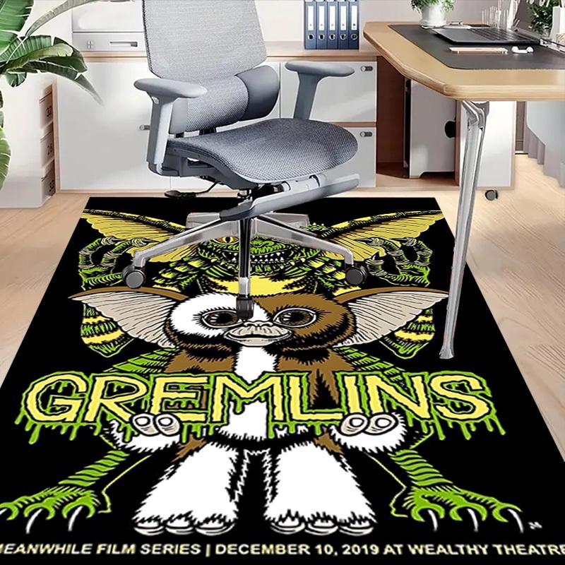 1pc GREMLINS WEALTHY Carpet, Office Rug Outdoor Mat Home Decor Area Carpet Festival