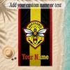 Beach TowelWatford FC Custom Name Text Personalized Soft Towel for Beach Pool Indoor Home Decor Gift