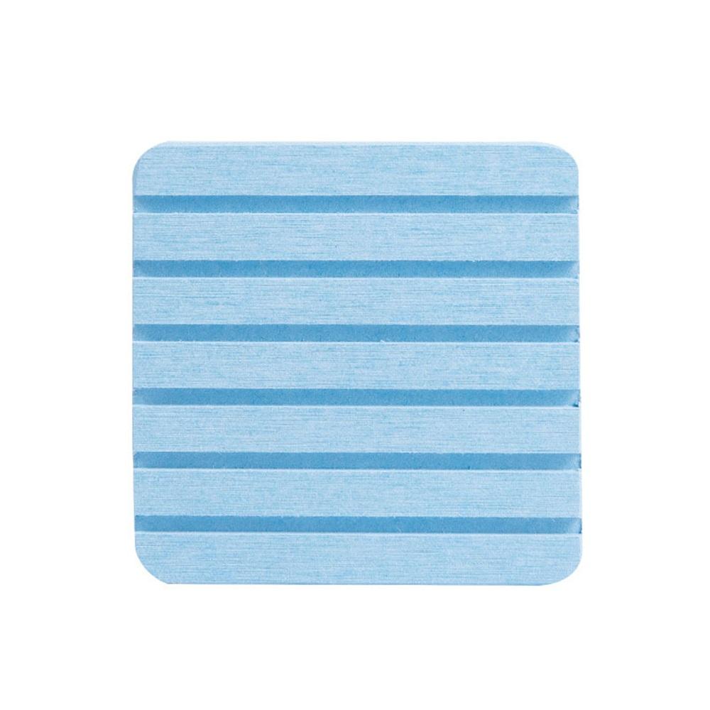 Diatom Mud Absorbent Soap Pad Quick Drying Wash Basin Storage Coaster Bathroom Non-slip Square Sink Tray Sponge Absorbing Mat