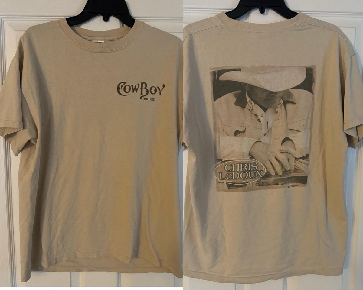 Hot Chris Ledoux Cowboy2001 Sand Color Reprint Reprint All Size S82172 Unisex T-Shirt XL