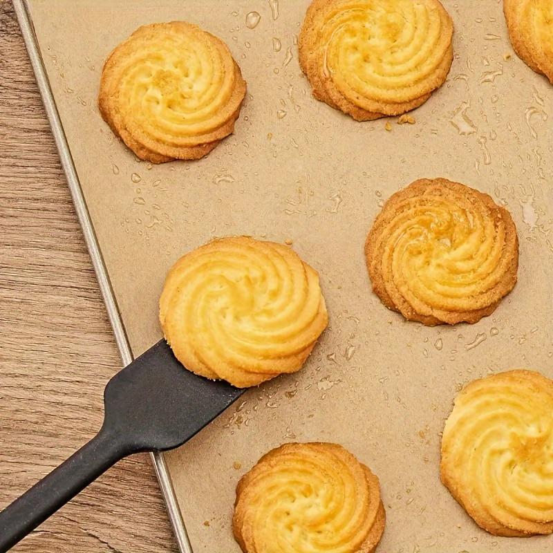 50 Blatt vorgeschnittenes Antihaft-Backpapier, Perfekt zum Backen, Grillen, Braten und Dämpfen, Kompatibel mit den meisten Backblechen