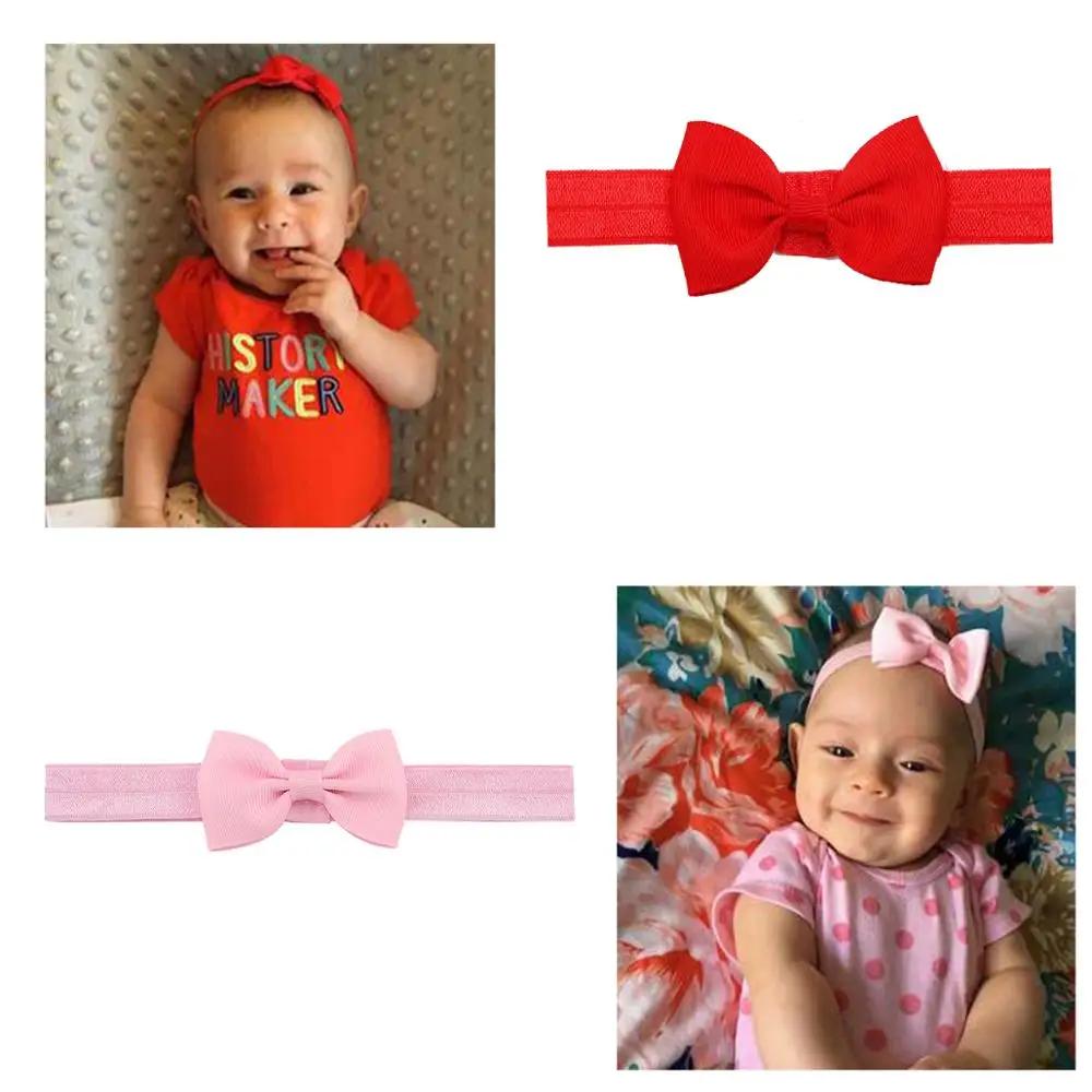 10/20Pcs Baby Headbands 2.75Inch Bows Hairbands Hair Bow Elastics Accessories for Baby Girls Newborn Infants Toddlers