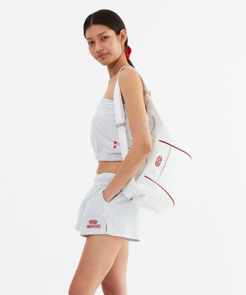 Minasu Mns Terry Tubetop_White Melange