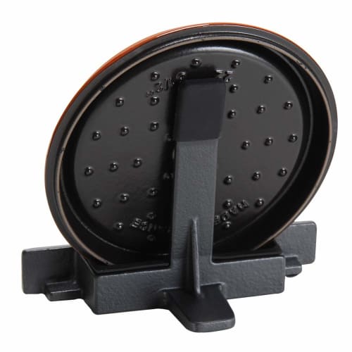 Staub Pot Lid Stand, Lid Holder, Black, 1190902/40511-364-0