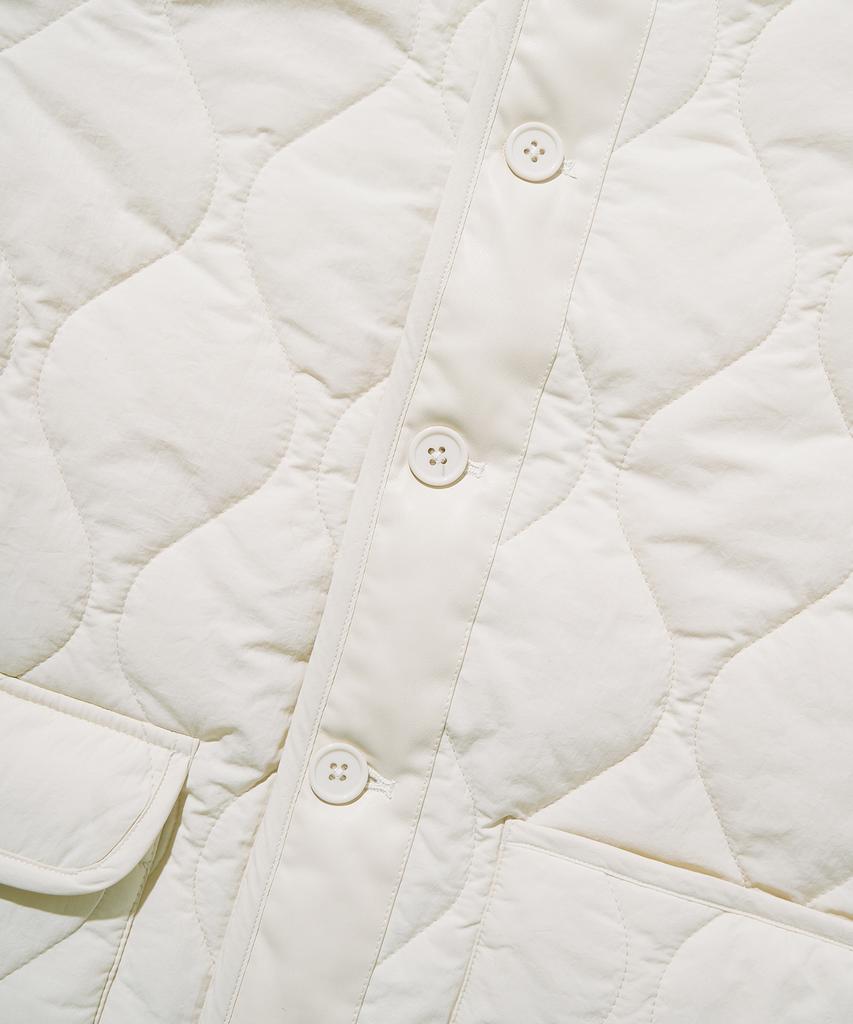 Fallett Women'S Point Quilted Jacket Ivory