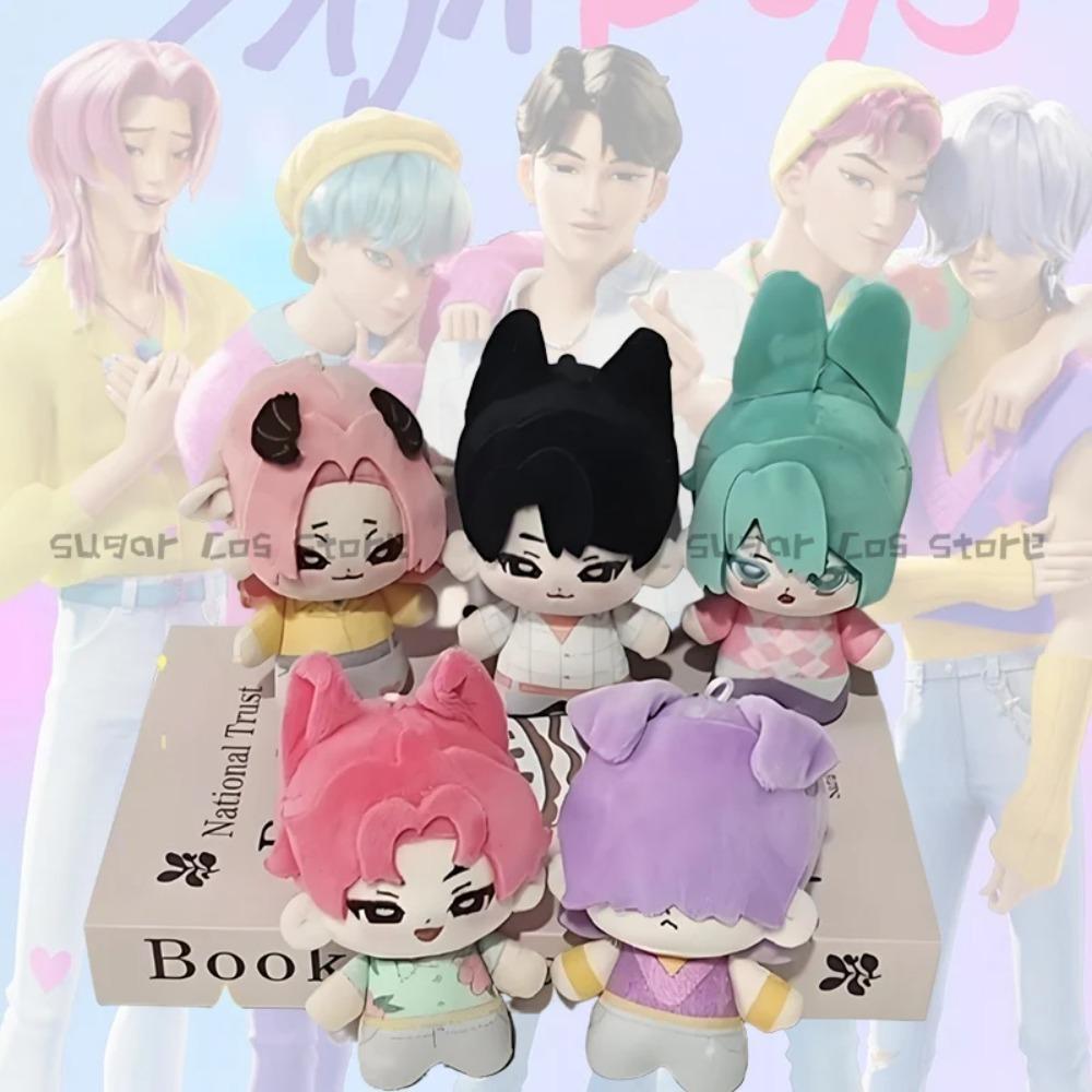 Auf Lager Neu kpop Dämonenjäger Plüschpuppe Schlüsselanhänger Figur Anhänger Schlüsselanhänger Charme Schlüsselhalter Taschenanhänger