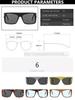 Fashion Square Sunglasses Men Women UV400 Designer Brand Casual Trendy Sun Glasses for Outdoor
