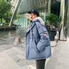 Women Oversized Parkas Coat Solid Thick Warm Hooded Padded Coat Casual Winter Outwear Jacket Parkas