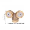 4PCS Copper Irrigation Sprinkler Gold Misting Nozzle Durable Irrigation Sprayer  Garden Irrigation