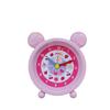 Early Education Silent Alarm Clock Student with Bedside Mini Round Table Children's Room Desk Cute Cartoon Desktop Clock