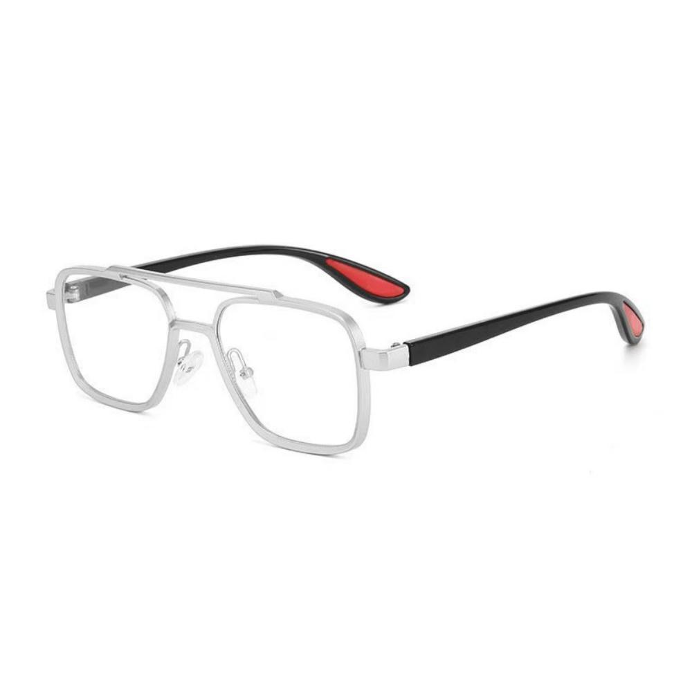 

Women Men s Sun Glasses Metal Square Frame Double Beam Polarized Sunglasses Anti Blue Light Glasses Casual Driving Sun Glasses Other