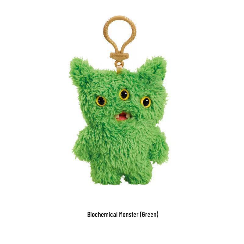 

Оригінальний плюшевий брелок Fuggler Монстр з великими зубами для прорізування зубів - Потворний милий іграшковий брелок зі скарбом у вигляді зуба Genuine