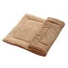 Dropshipping Long Faux Fur Pet Bed Comfortable Waterproof Plush Donut Round Dog Bed Soft Washable Cat Bed Removable Pet Cushion