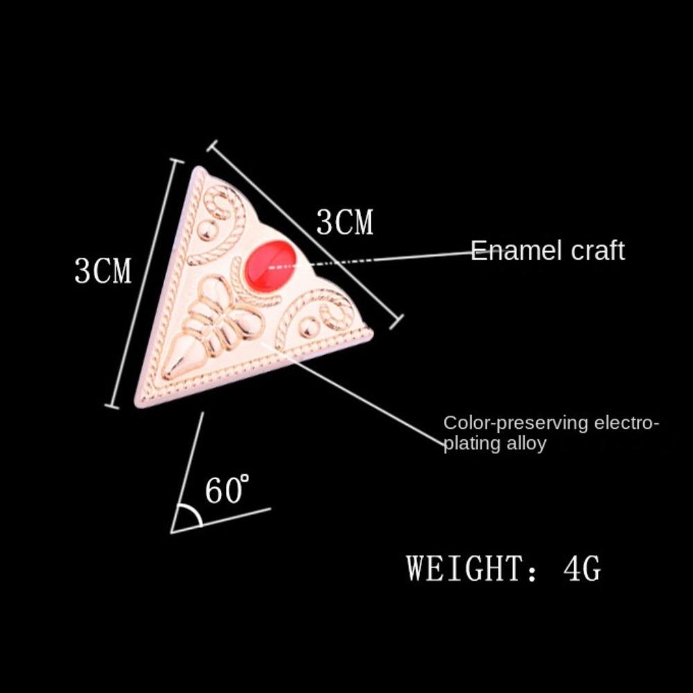 1pcs Clothes Decorative Men's Collar Pin Corner Emblem Shirt Collar Clip Women