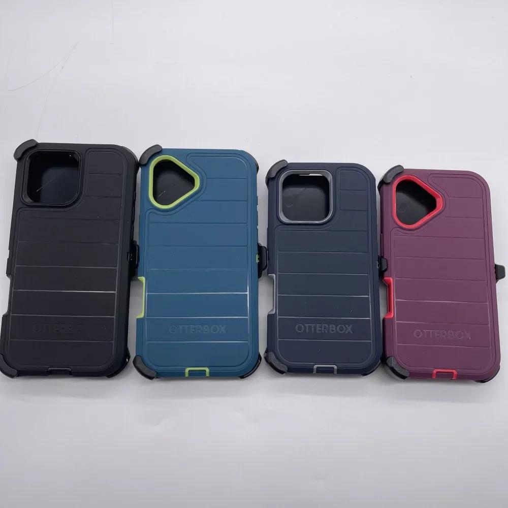 Defender Pro Series Hülle für iPhone 17 Pro Max Air 16 15 14 13 Offiziell Original Ott BOX Kameraschutz Sturzsichere Hülle Clip