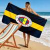 Fenerbahce Legacy Print Beach Towel, Large Soft Quick Dry Towel for Beach Camping Swimming