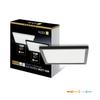 LED Ceiling Light Nivera Square 12W 3CCT IP54 Black Kobi