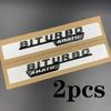 TURBO 4MATIC Plus Car Emblem Side Fender Badge Sticker Logo For Mercedes Benz AMG X247 C117 W117 GLE53 GLA45 A45 A35 CLA35 CLA45 BC1