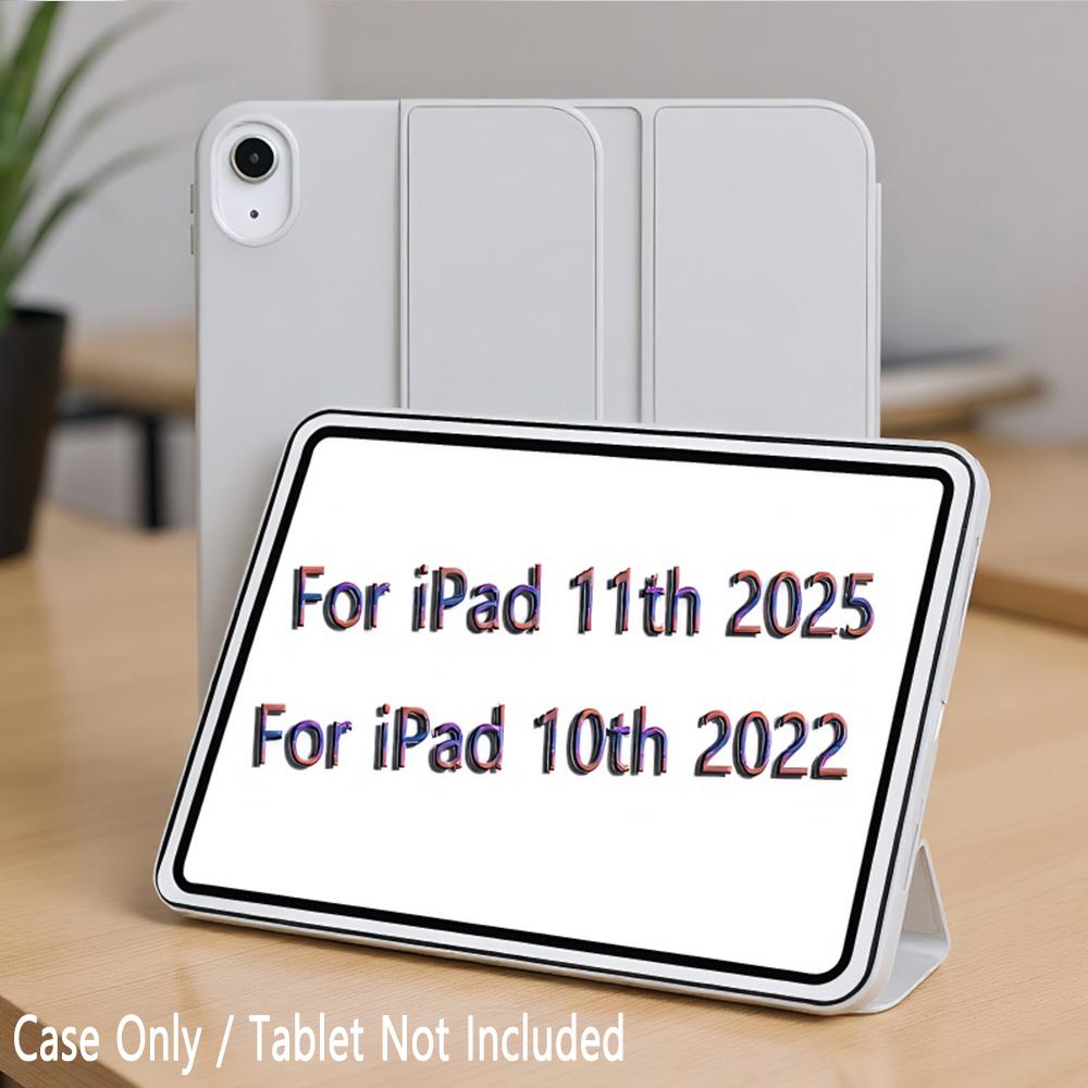 Étui pour iPad 11/10 11e (A16) / 10ème Génération 11'' / 10.9'' /, Housse Intelligente à Rabat Magnétique, Étui à Support en Cuir Tri-pli