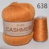 6 ovillos de lana de cachemira suave y cálida duradera vibrante lote de lana suave y gruesa manualidades DIY total 300g+120g