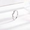 Trendy Knot Titanium Steel Ring Elegant Accessory for Women and Men Fashion Jewelry