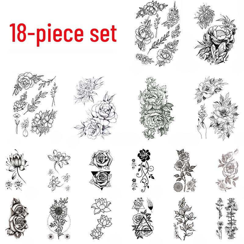 25th Anniversary Tattoo Sticker Set: Unique and Exclusive Designs