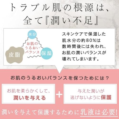 PLuS Emulsion Placenta Moisture Milk EGF Hyaluronic Acid Placenta (Made In Japan) (300ml Bottle Type)