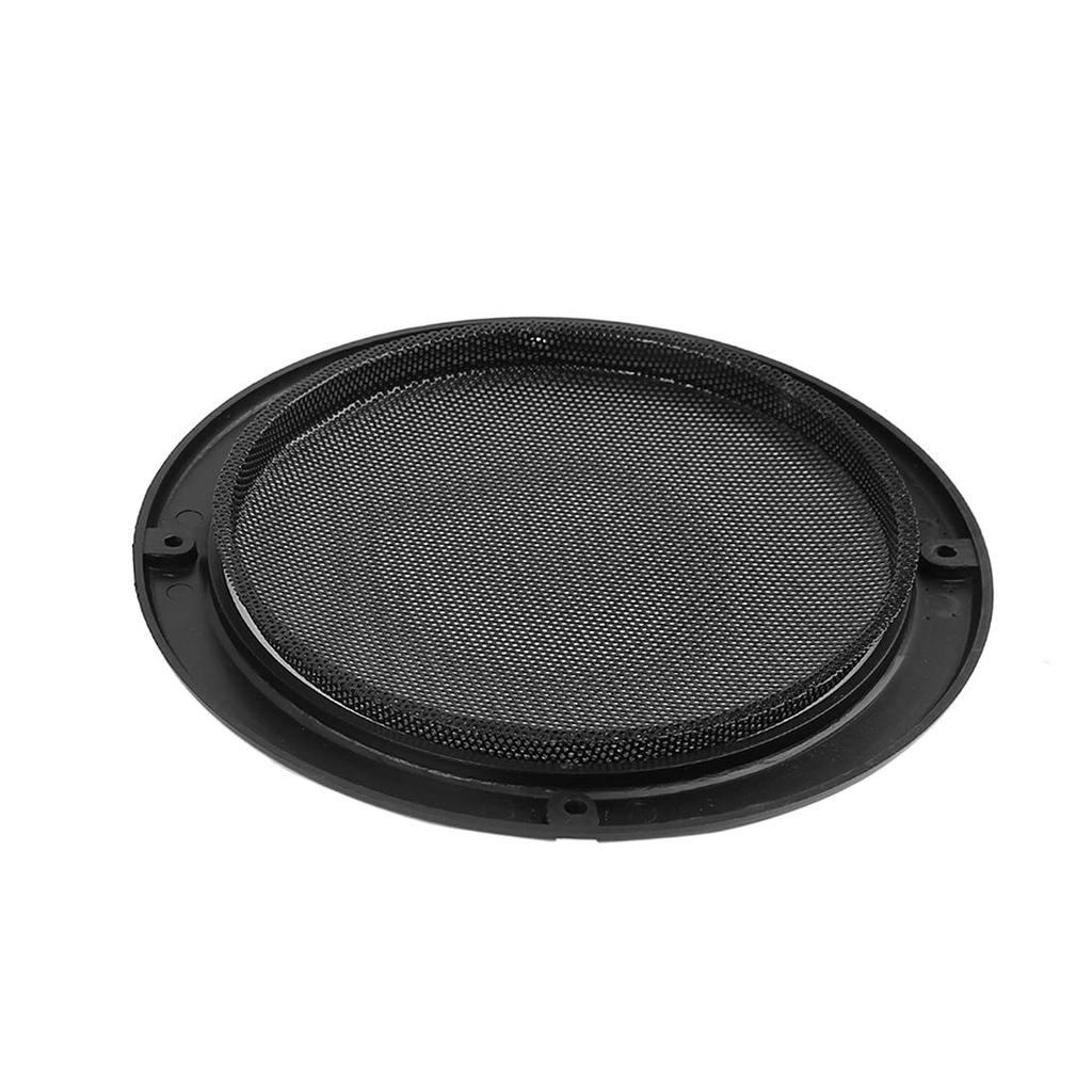 uxcell Speaker Cover Speaker Grille Cover 18.2x14.3x2.5cm Mesh Woofer Subwoofer Grille Protector Plastic Metal Black 1 Pack