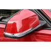 For BMW X1 E84 10-15 Real Carbon Fiber Rear View Mirror Anti Scratch Strip