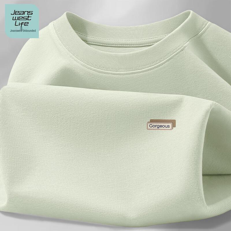 JEANSWEST LIFE Men's Pure Cotton Loose Fit T-Shirt