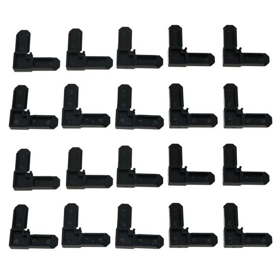 8/20/50/100Pcs Screen Frame Corner 5/16"×3/4" Sliding Casement Window Door Screen Frame Corner Replacement Parts Accessories