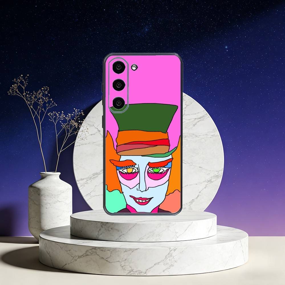 

M-Magic hat Phone Case For Samsung Galaxy A73,A72,A71,A70,A53,A52,A51,Others Soft Black Cover Samsung a40