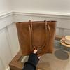 Elegant Everyday Tote Bag For Women In Fashionable Colors Black Brown And Coffee With Unique Design