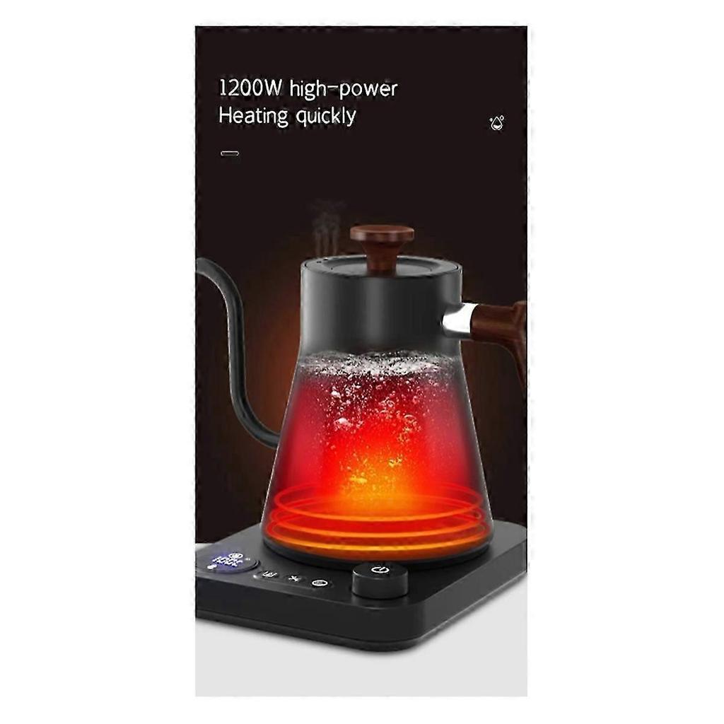 1200w gooseneck kettle rapid heating smart temperature control