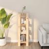 Day and Night - Day and Night Shelf/space Divider Solid Pine Wood 41x35x125 Cm