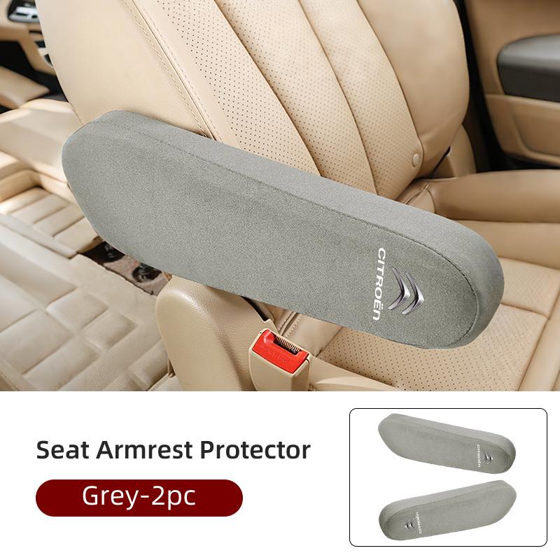 Autositz Armlehnenbezug Weicher Bequemer Elastischer Stoff Zubehör Auto Für Citroen C4 C3 C5 C1 C2 C-Elysee Berlingo Picasso