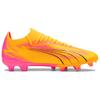 New PUMA Ultra Match AG Short Rubber Studs FG Long Rubber Studs Abrasion Resistant Soccer Shoes Unisex Orange 107754-03